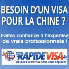 Visa pour la chine