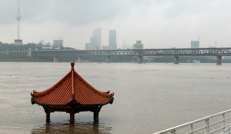 Les régions de Chine concernées par la saison des pluies