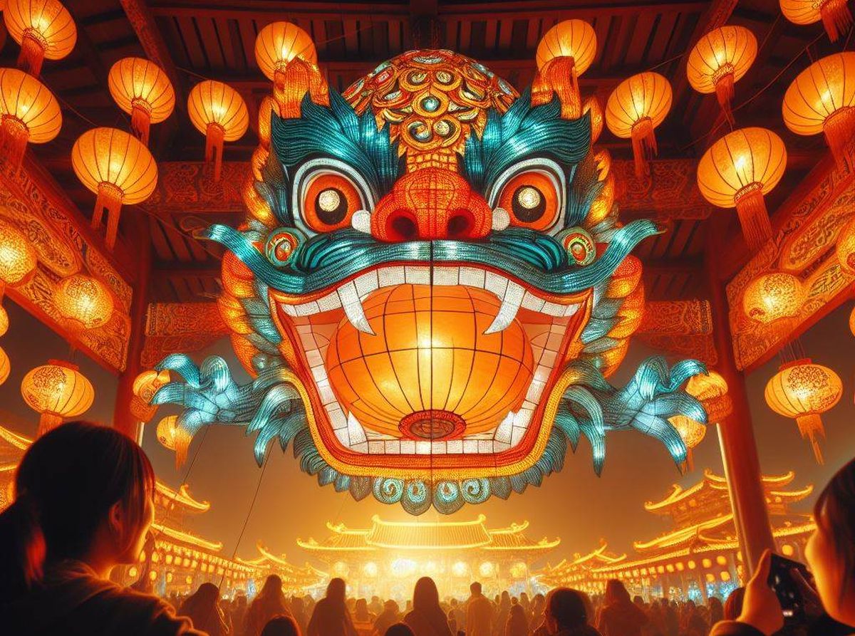 La fête des lanternes chinoises