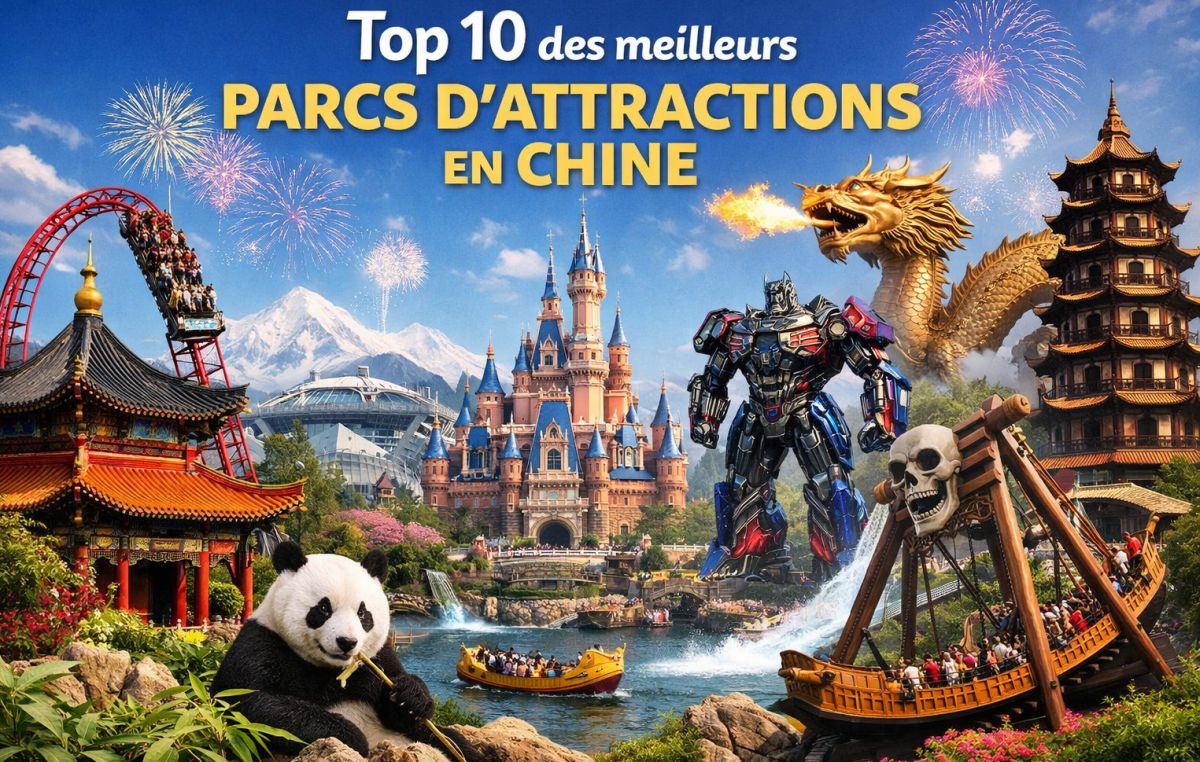 Top 10 des meilleurs parcs d'attractions en Chine