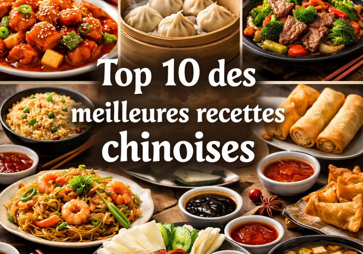 Top 10 des meilleures recettes chinoises à cuisiner chez soi