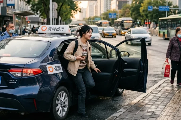 Mon avis sur l'application DiDi pour les transports en Taxi en Chine