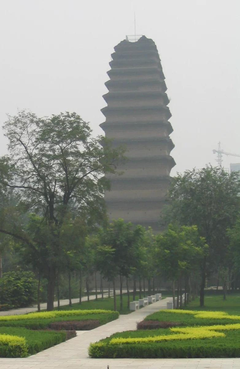 Petite Pagode de l’Oie sauvage en Chine