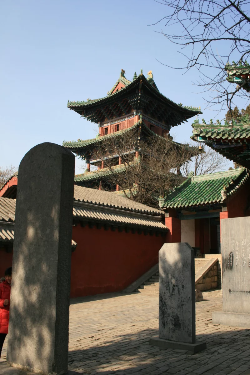Temple Shaolin en Chine