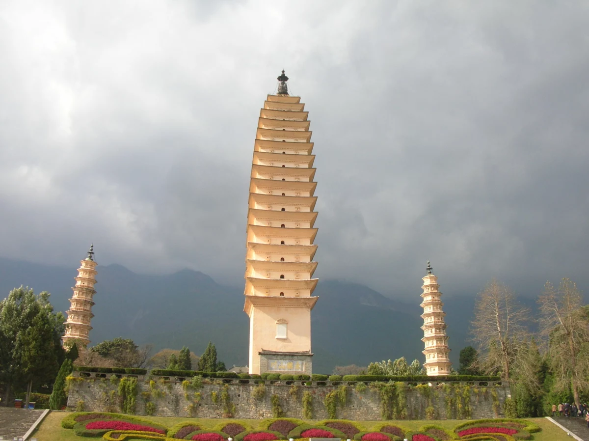 Trois Pagodes de Dali en Chine